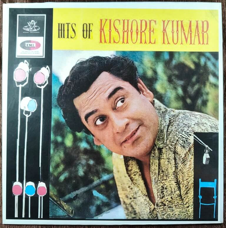 Kishore Kumar - Hits Of Kishore Kumar (1968) Compilation Pre-Owned ODEON Vinyl, 12" LP Record
