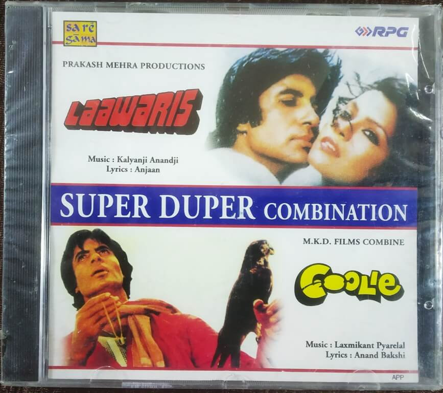 Laawaris (1981) Kalyanji-Anandji / Coolie (1983) Laxmikant-Pyarelal Pre-Owned  Audio CD
