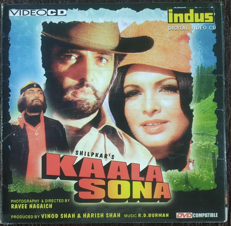 Kala Sona (1975) Ravee Nagaich Pre-Owned Indus Double Video CD