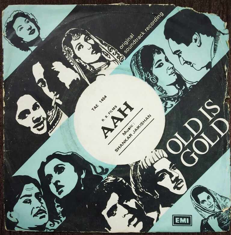 Aah (1953) Shankar-Jaikishan Pre-Owned Vinyl, 7" EP Record