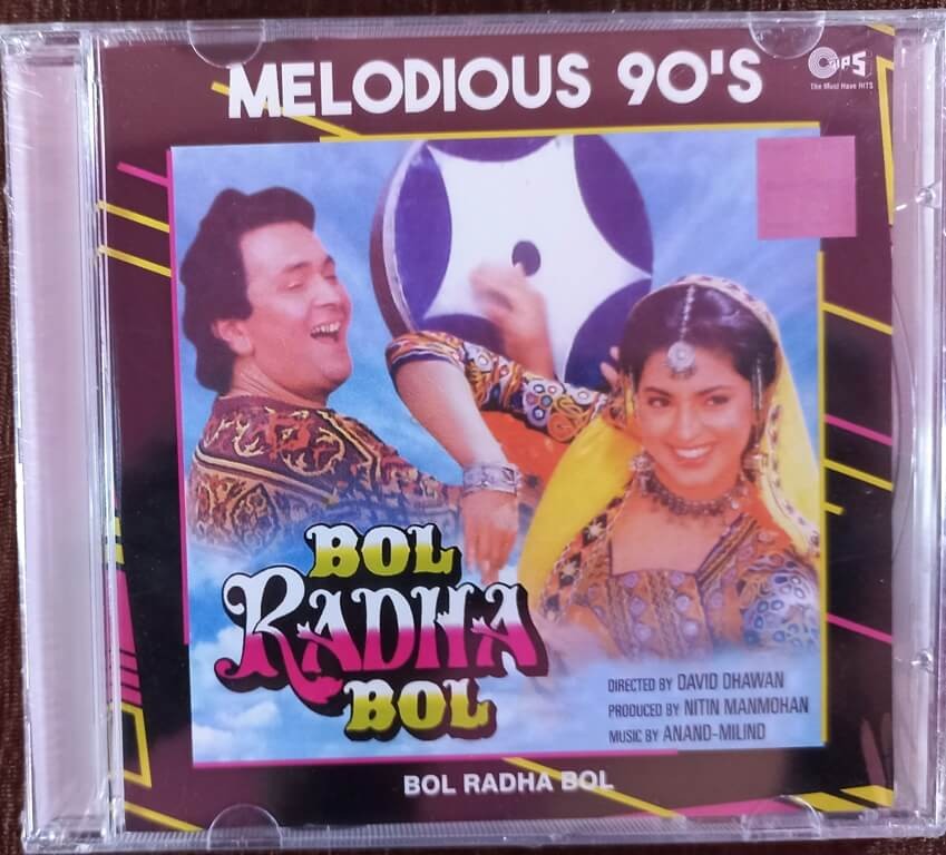 Bol Radha Bol (1992) Anand-Milind Pre-Owned Sony DADC, TIPS Audio CD
