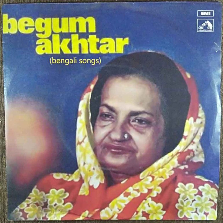 Begum Akhtar - Bengali Modern Songs (1975) Gyanprakash Ghosh Pre-Owned Vinyl, 7" EP Record