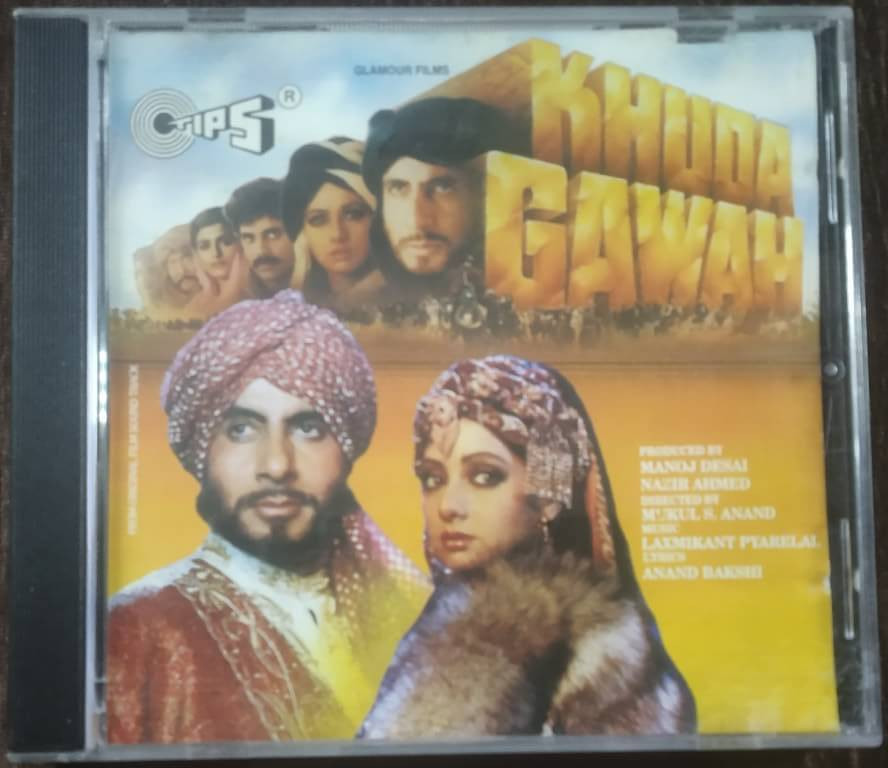 Khuda Gawah (1991)  Laxmikant-Pyarelal Pre-Owned Melody-Tips Imported Audio CD