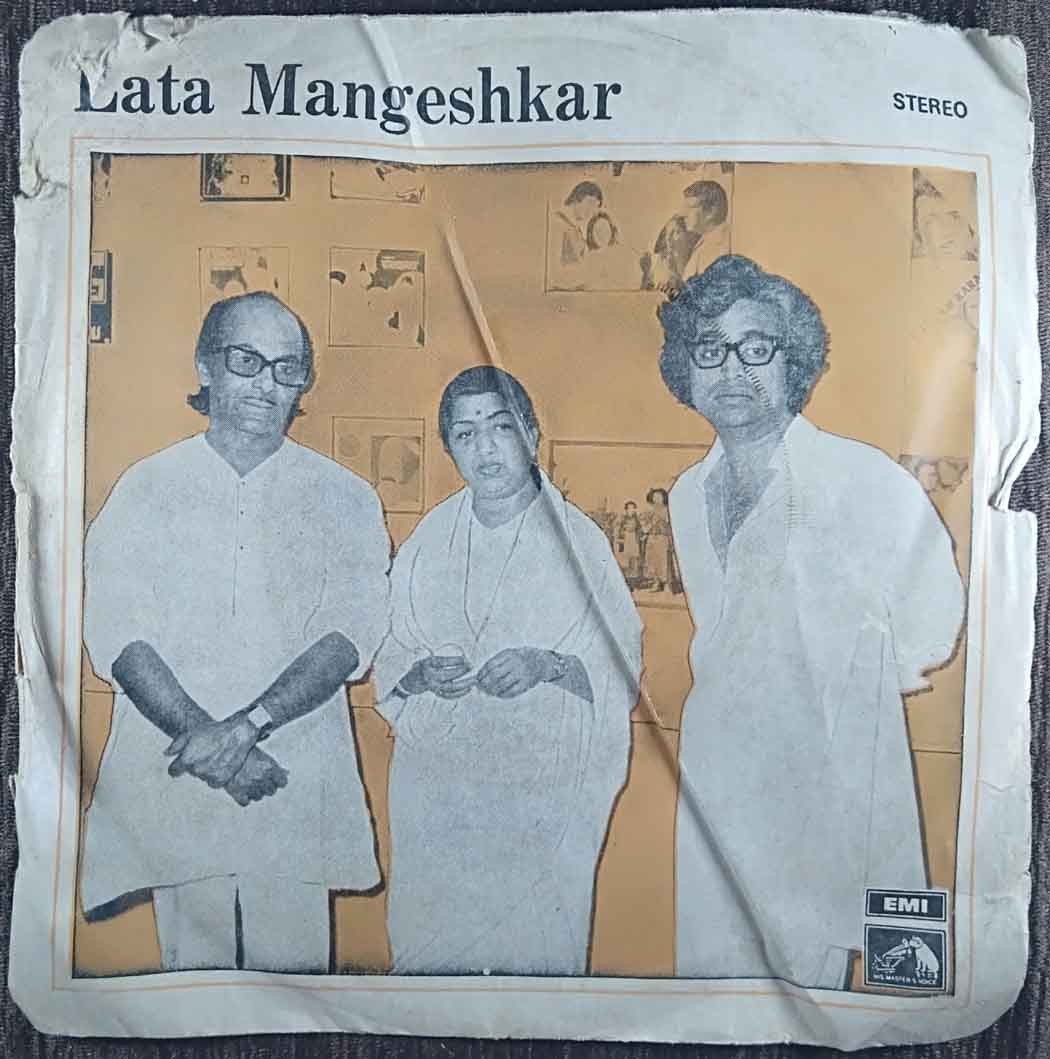 Lata Mangeshkar - Bengali Modern Songs (1975) Hridayanath Mangeshkar & Salil Chowdhury Pre-Owned Vinyl, 7" EP Record