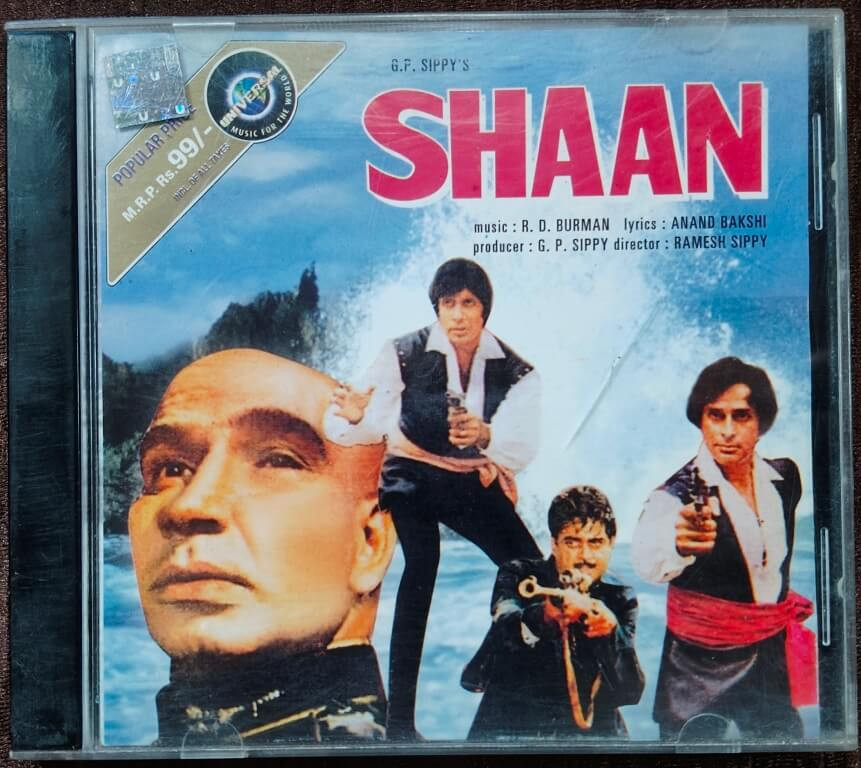 Shaan (1980) R.D. Burman Pre-Owned Universal Audio CD