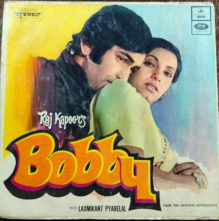 Bobby (1973) Laxmikant-Pyarelal Pre-Owned Vinyl, 12" Double Ring Odeon 1st Edition LP Record