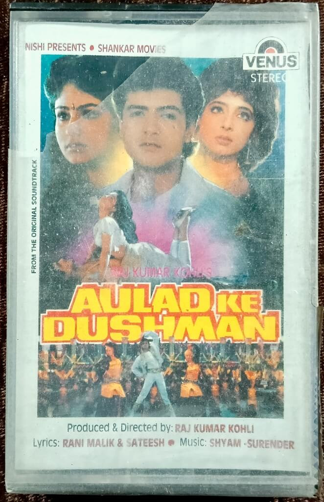 Aulad Ke Dushman (1993) Shyam-Surender Pre-Owned Venus Audio Cassette