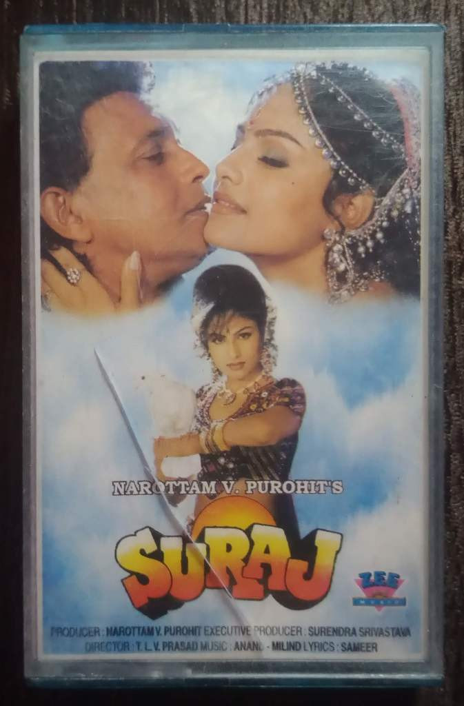 Suraj (1996) Anand-Milind Pre-Owned Zee Music Audio Cassette