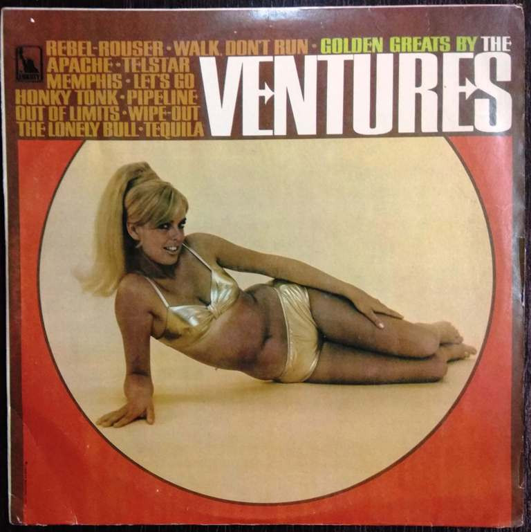 Golden Greats By The Ventures (1967) Pre-Owned Vinyl, 12" LP Record