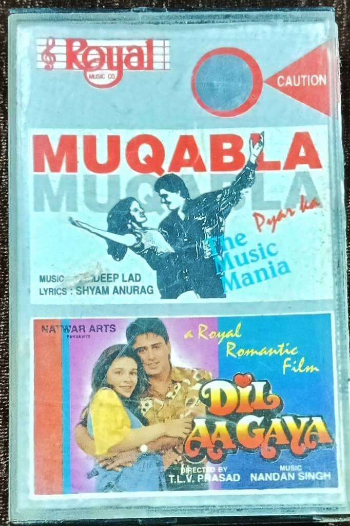 Muqabla Muqabla (1993) Pradeep Lad / Dil Aa Gaya (1997) Nandan Singh Pre-Owned Royal Music Audio Cassette
