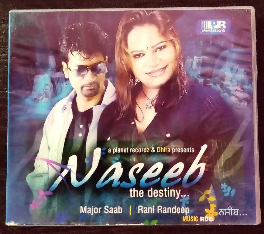Naseeb The Destiny (2007) RDB, Dhira & Jeetu Ji Pre-Owned Planet Recordz Audio CD