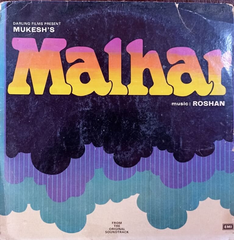 Malhar (1951) Roshan Pre-Owned Vinyl, 12" LP Record