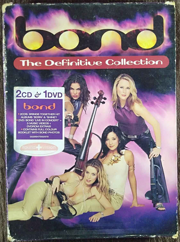 Bond - The Definitive Collection (2004) Compilation Pre-Owned Decca, Sound Vision & Universal Triple Audio CD & DVD