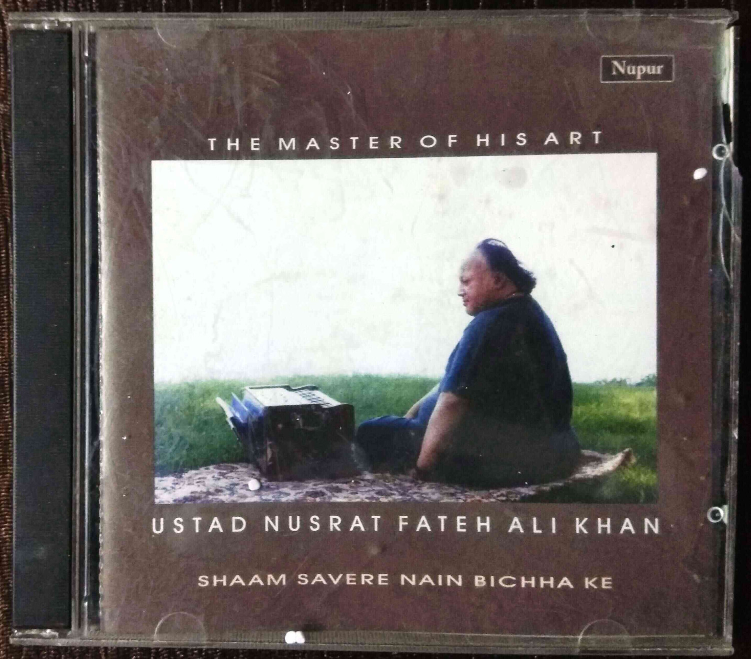 Ustad Nusrat Fateh Ali Khan - Shaam Savere Nain Bichha Ke (2002) Pre-Owned Nupur Audio CD