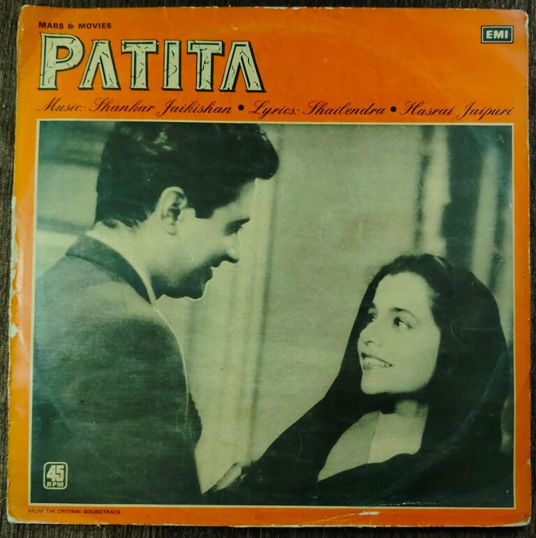 Patita (1953) Shankar-Jaikishan Pre-Owned His Master's Voice Vinyl, 12" LP Record