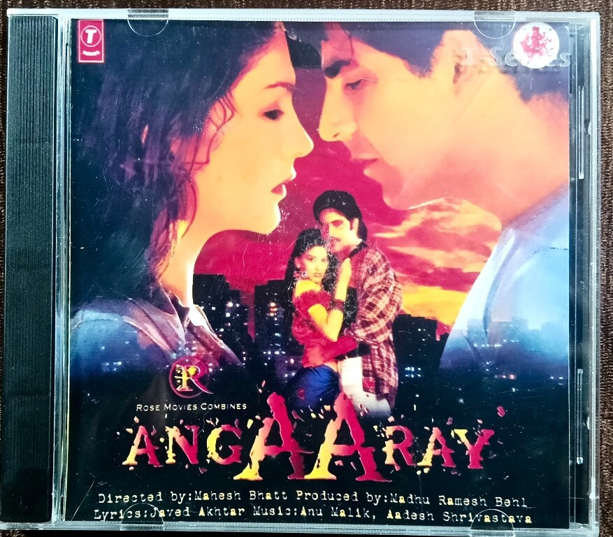 Angaaray (1998) Anu Malik & Aadesh Shrivastava Pre-Owned T-Series Audio CD