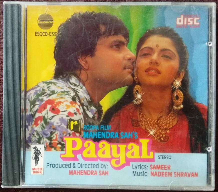 Paayal (1992) Nadeem-Shravan Pre-Owned Music Bank Imported Audio CD