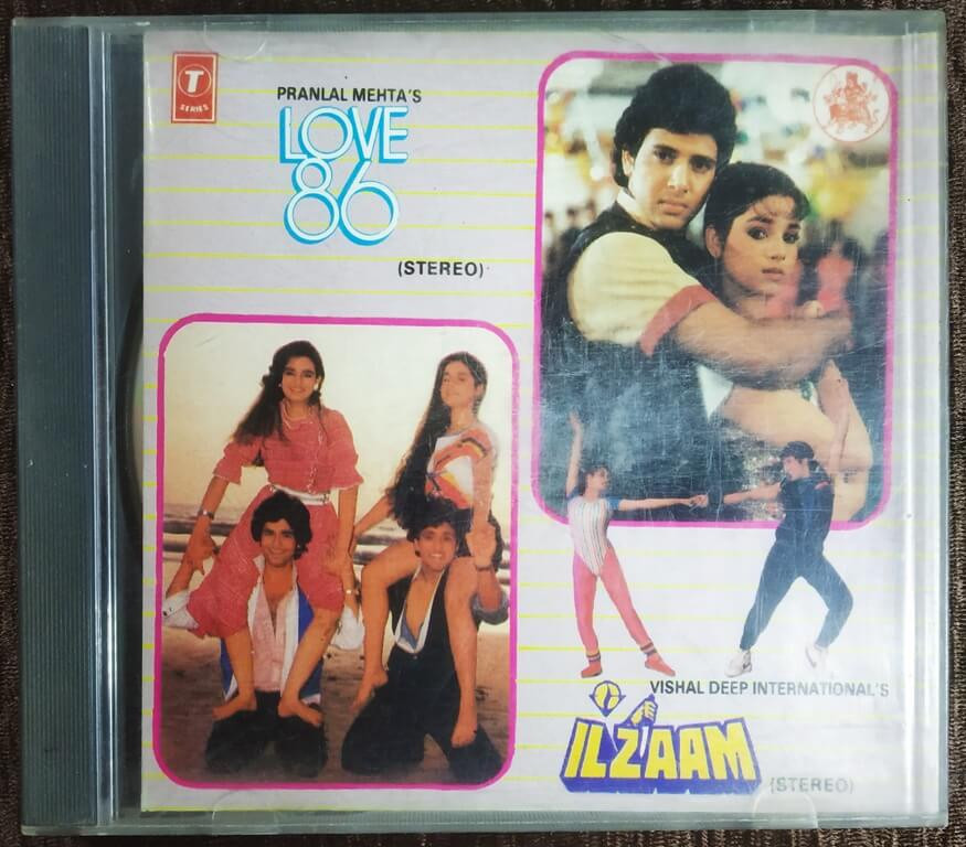 Love 86 (1986) Laxmikant-Pyarelal / Ilzaam (1986) Bappi Lahiri Pre-Owned T-Series Steel Audio CD
