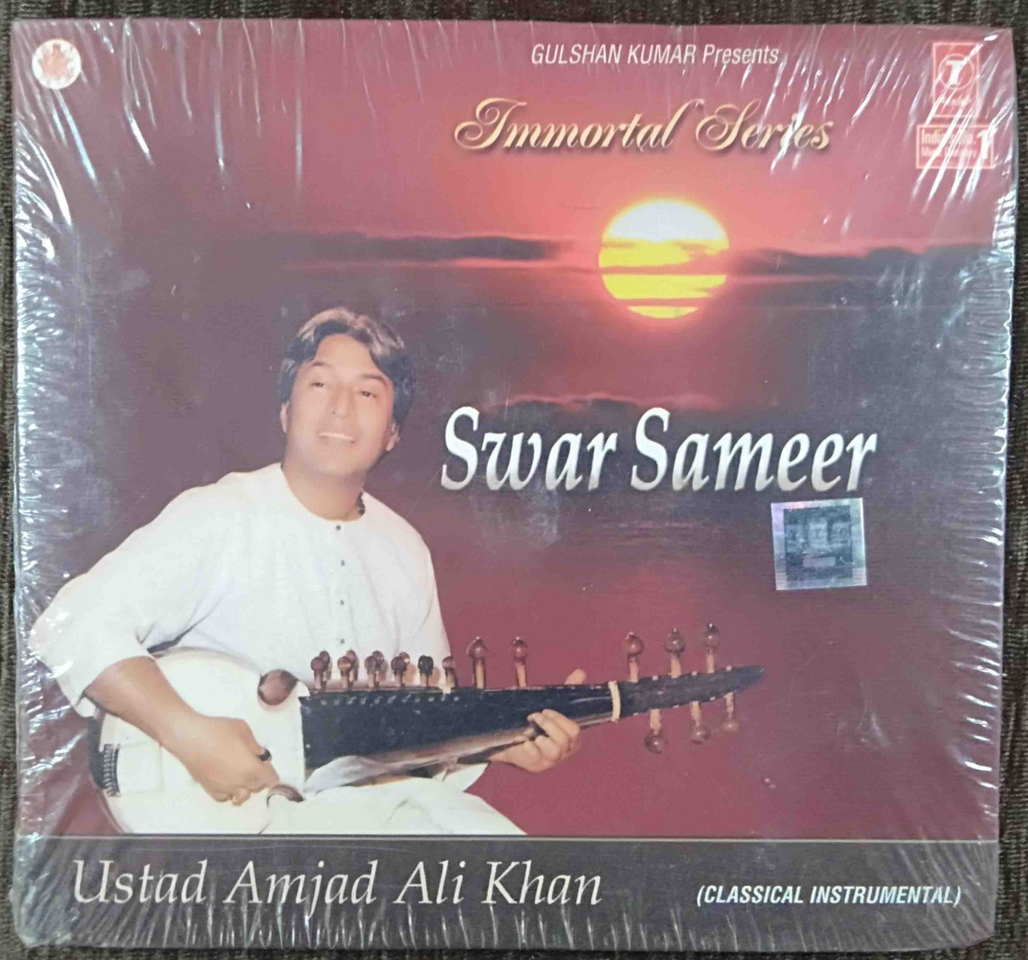 Ustad Amjad Ali Khan - Swar Sameer (1991) Ustad Amjad Ali Khan Pre-Owned T-Series Audio CD