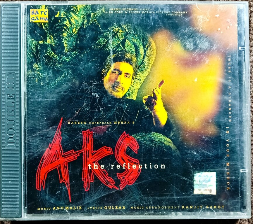 Aks (The Reflection) (2001) Anu Malik Pre-Owned Double Audio CD Set