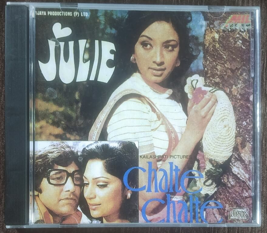 Julie (1975) Rajesh Roshan / Chalte Chalte (1976) Bappi Lahiri Pre-Owned  Audio CD