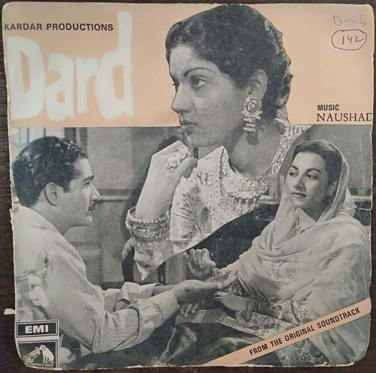 Dard (1947) Naushad Pre-Owned Vinyl, 7" EP Record