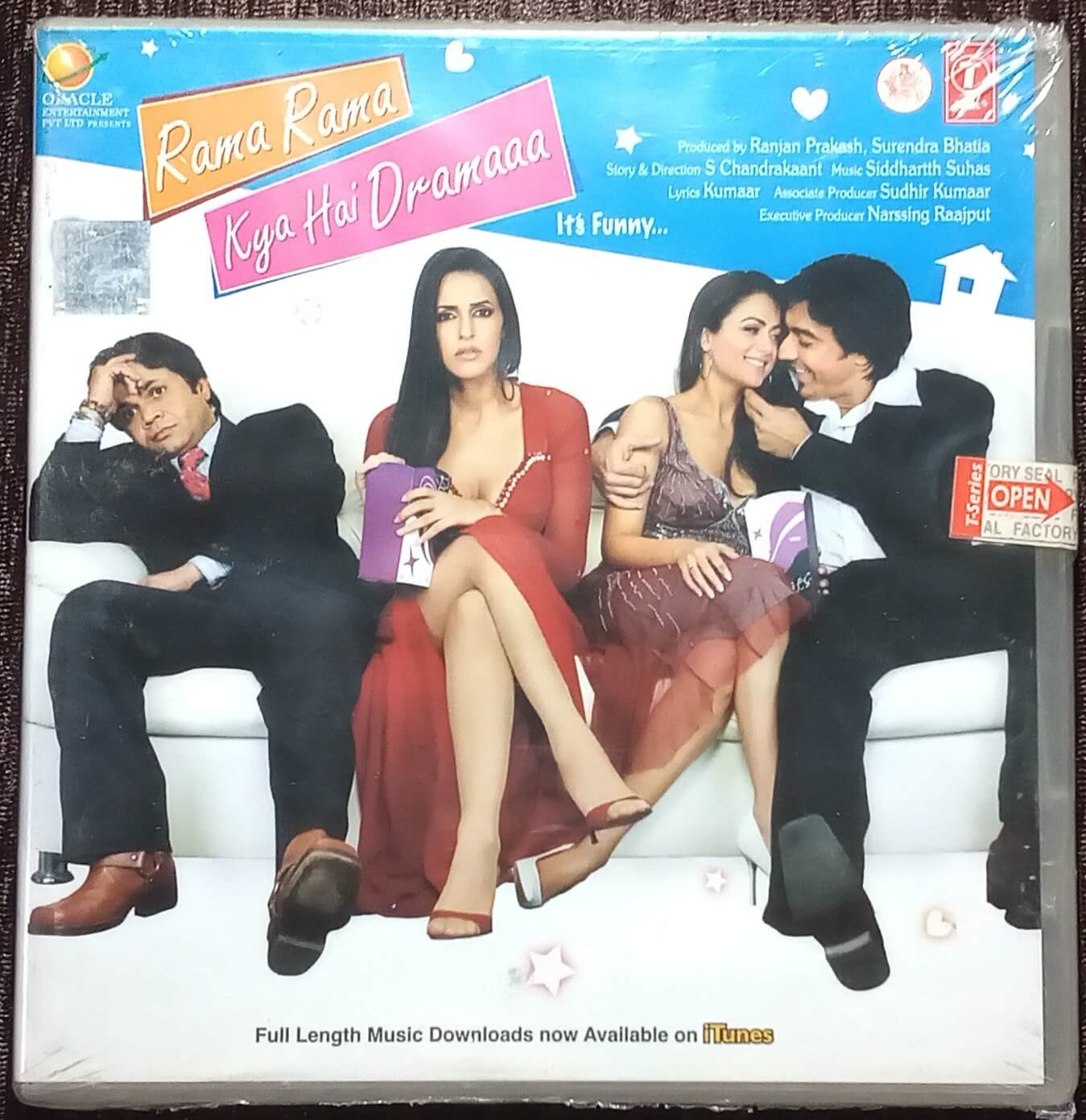 Rama Rama Kya Hai Dramaaa (2008) Siddharth Suhas Pre-Owned T-Series Audio CD