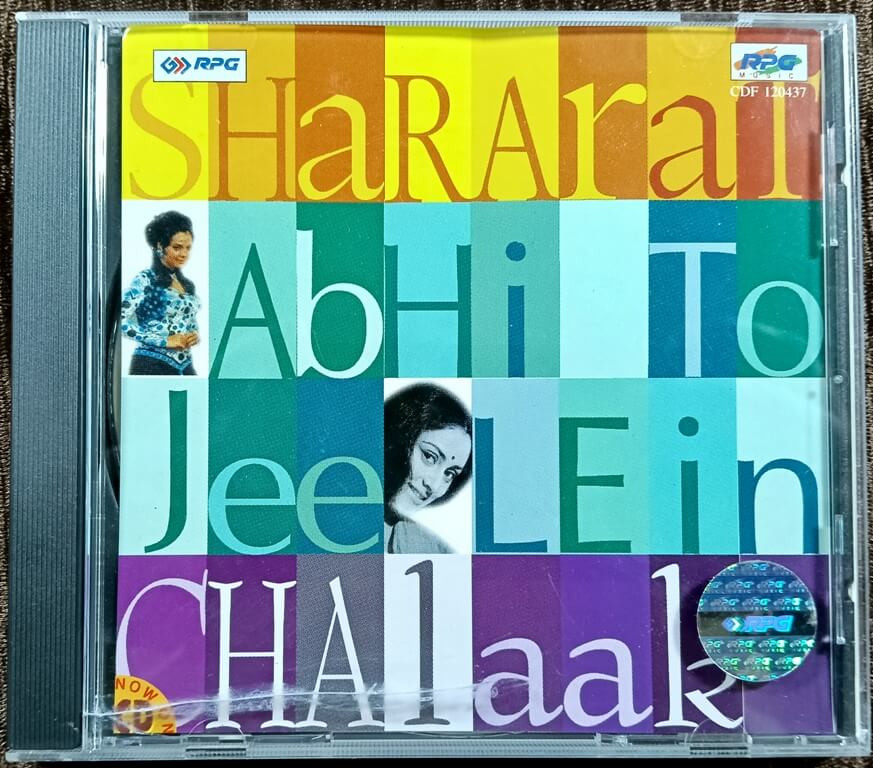 Shararat (1972) Ganesh / Abhi To Jee Lein (1977) Sapan-Jagmohan / Chalaak (1973) Ganesh Pre-Owned RPG Imported Audio CD