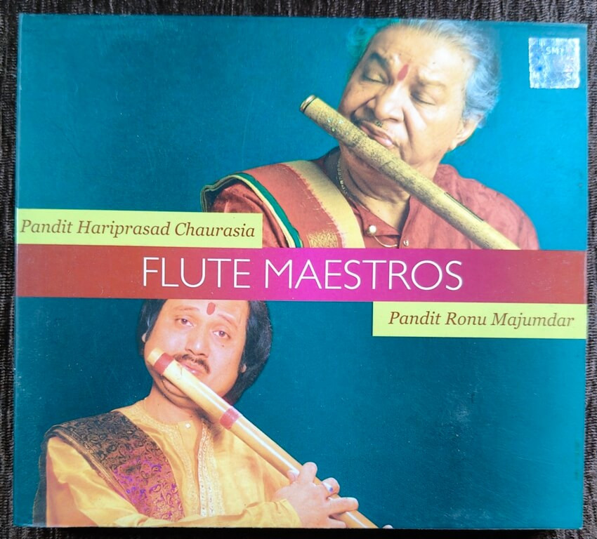 Pandit Hariprasad Chaurasia & Pandit Ronu Majumdar - Flute Maestros (2012) Pre-Owned Sony Music Double Audio CD