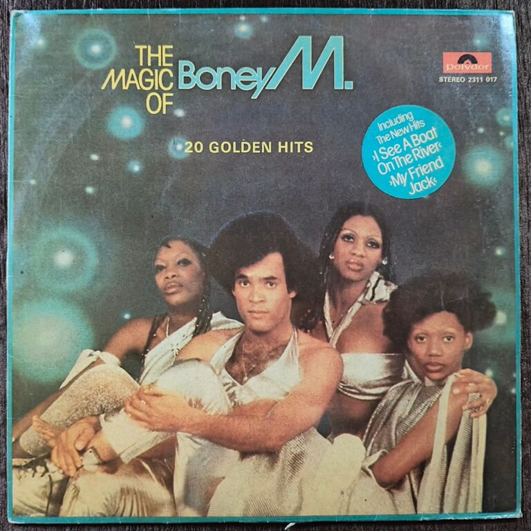The Magic Of Boney M. 20 Golden Hits (1980) Pre-Owned Polydor Vinyl, 12" LP Record