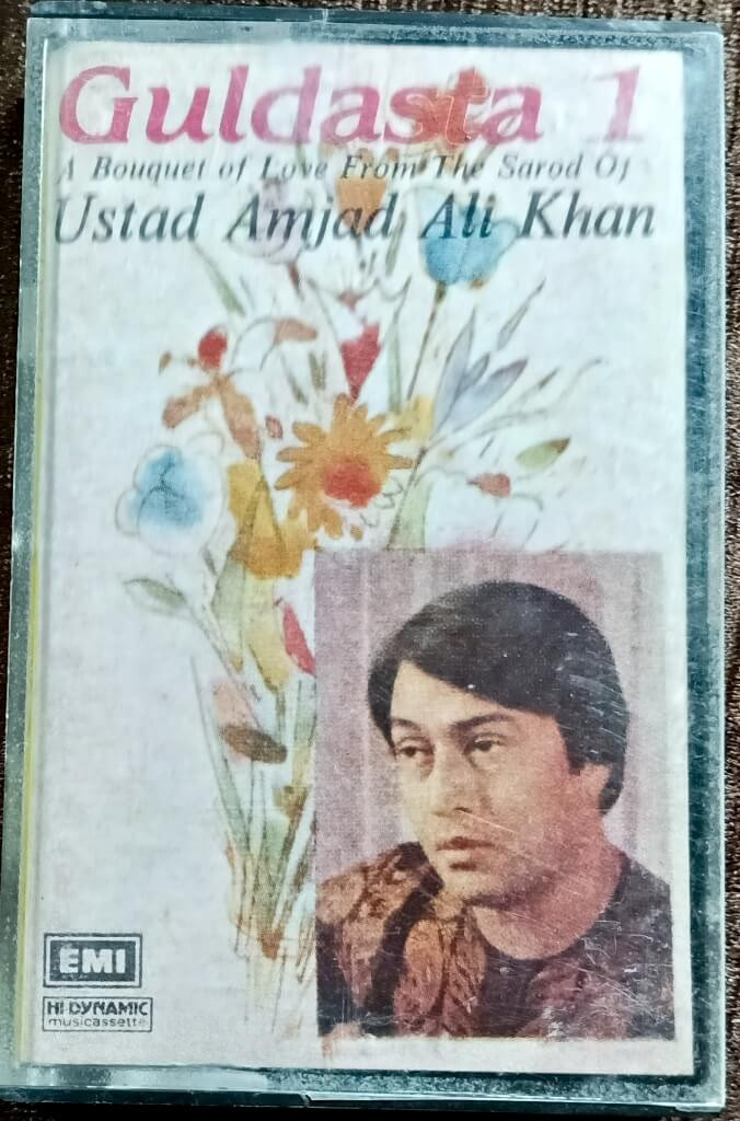 Ustad Amjad Ali Khan – Guldasta 1 (A Bouquet Of Love From The Sarod Of Ustad Amjad Ali Khan) (1983) Pre-Owned EMI Audio Cassette