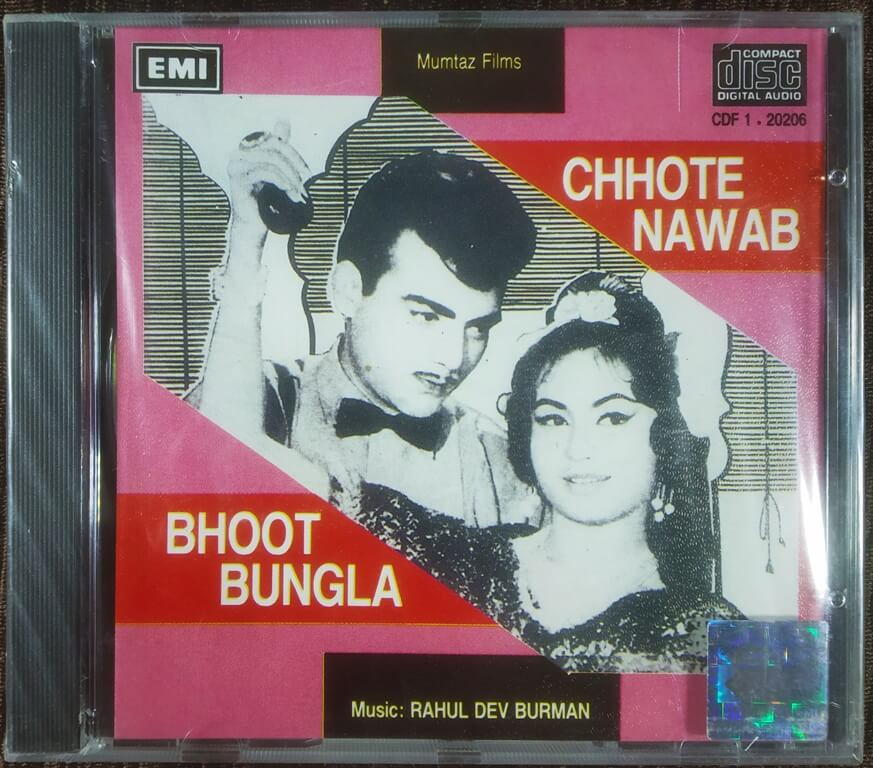 Chhote Nawab (1961) - Bhoot Bangla (1965) Rahul Dev Burman Pre-Owned EMI, RPG Imported Audio CD