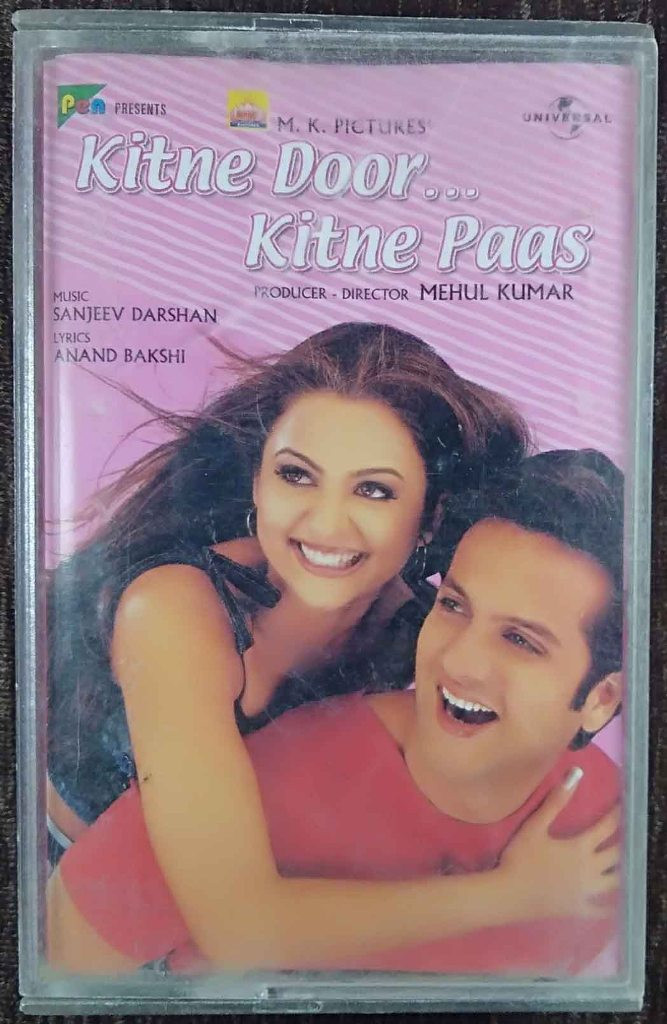 Kitne Door Kitne Paas (2001) Sanjeev Darshan Pre-Owned Universal, Pen Audio Audio Cassette