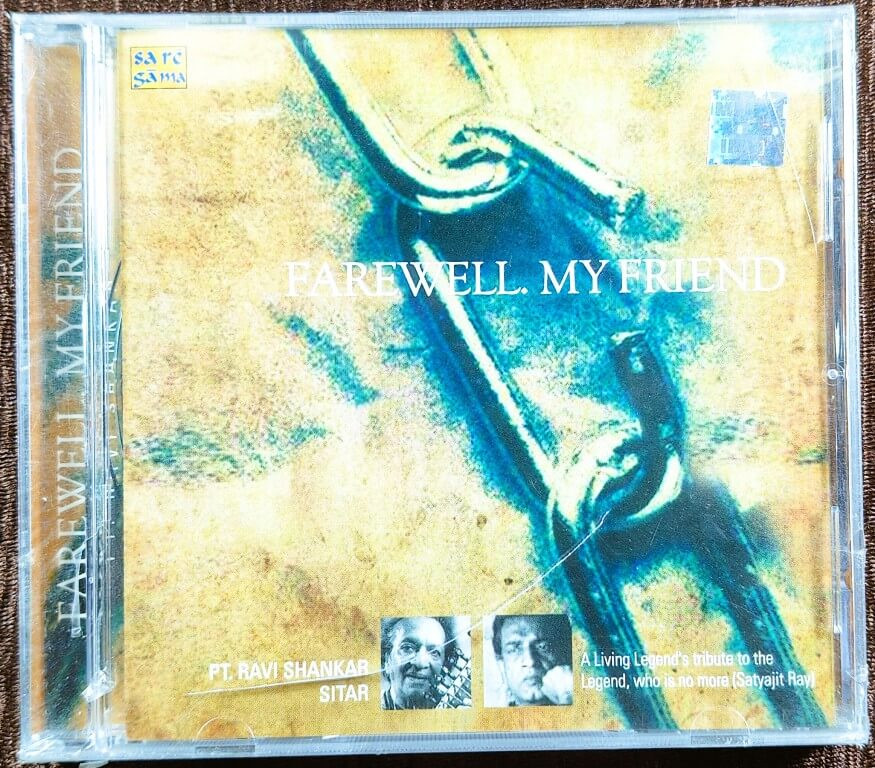 Ravi Shankar - Farewell My Friend - A Living Legend's Tribute To The Legend, Who Is No More (Satyajit Ray) (1992) Ravi Shankar Pre-Owned Sa Re Ga Ma Audio CD