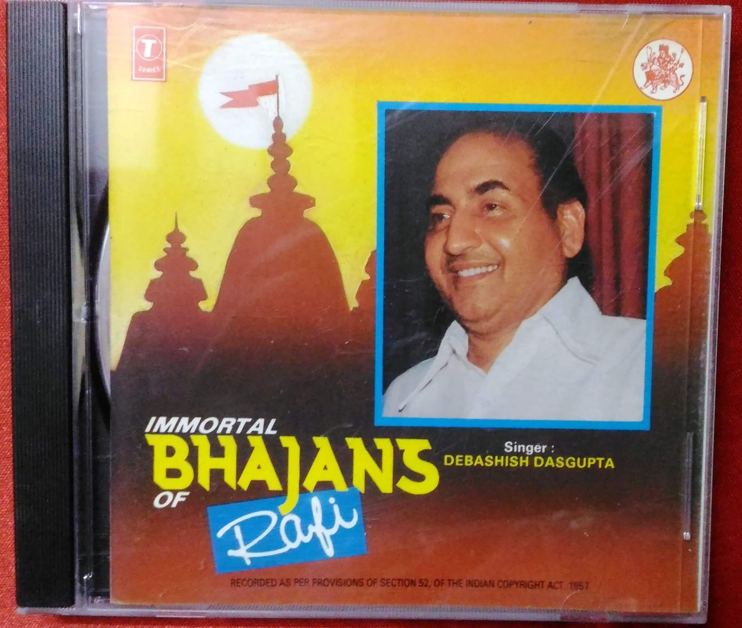 Debashish Dasgupta - Immortal Bhajans Of Rafi (1989) Pre-Owned T-Series Audio CD