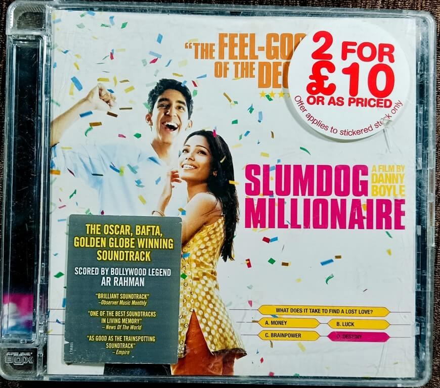 Slumdog Millionaire (Music From The Motion Picture) (2009) A R Rahman Pre-Owned Interscope Records Imported Audio CD