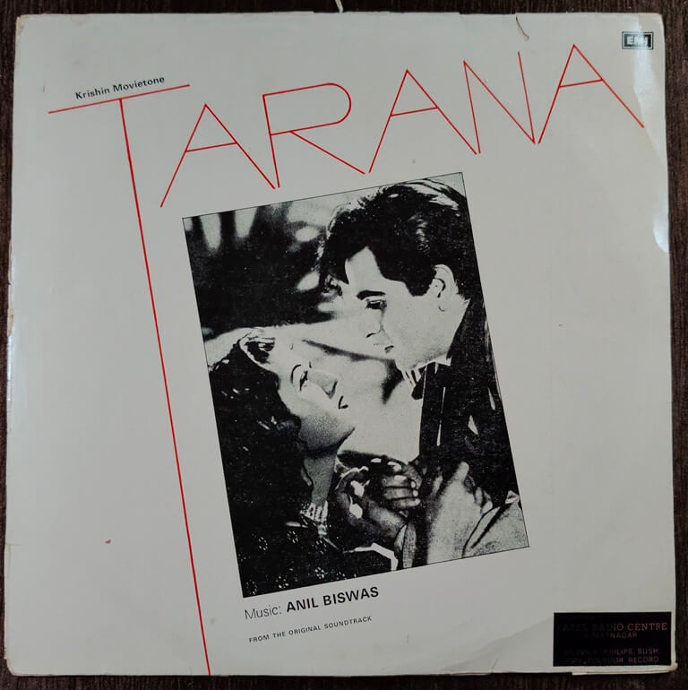 Tarana (1951) Anil Biswas Pre-Owned His Master's Voice Vinyl, 12" LP Record