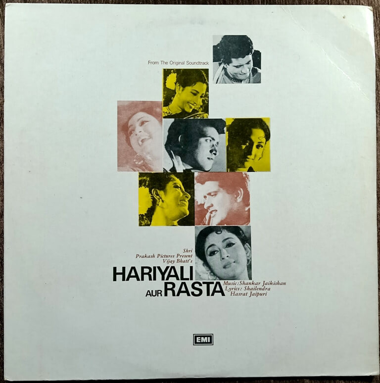 Hariyali Aur Rasta Shankar-Jaikishan Pre-Owned Vinyl, 12" HMV LP Record