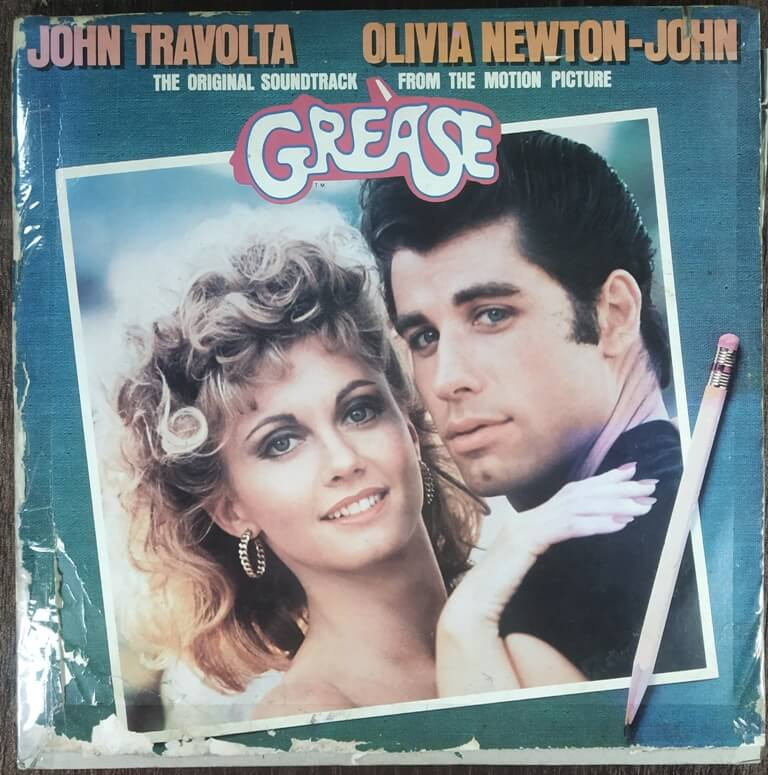 Grease (The Original Soundtrack From The Motion Picture) (1978) Pre-Owned RSO Vinyl, 12" Double Set LP Record