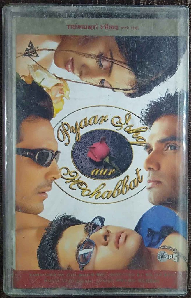 Pyaar Ishq Aur Mohabbat (2001) Vijay-Shah Pre-Owned TIPS Audio Cassette