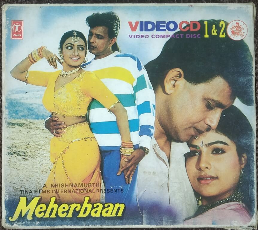 Meherbaan (1993)  K. Ravi Shankar Pre-Owned T-Series Double Video CD