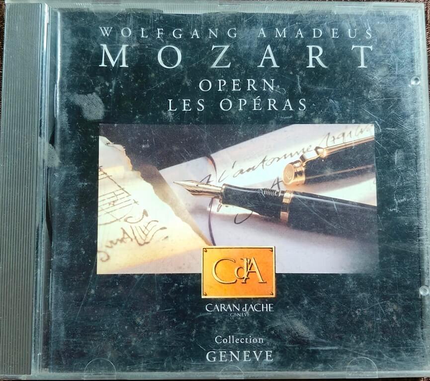 Wolfgang Amadeus Mozart – Opern Les Operas - Cd'A -Collection Geneve () Pre-Owned Caran D'Ache-Sonia Classic Imported Audio CD
