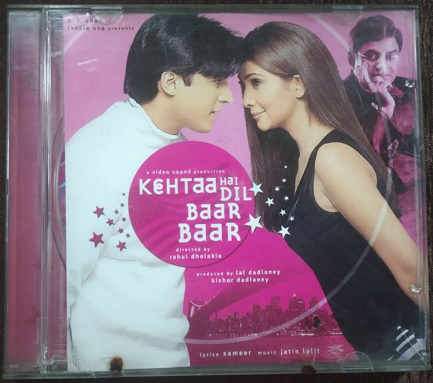 Kehtaa Hai Dil Baar Baar (2002) Jatin Lalit Pre-Owned Sony Music Audio CD