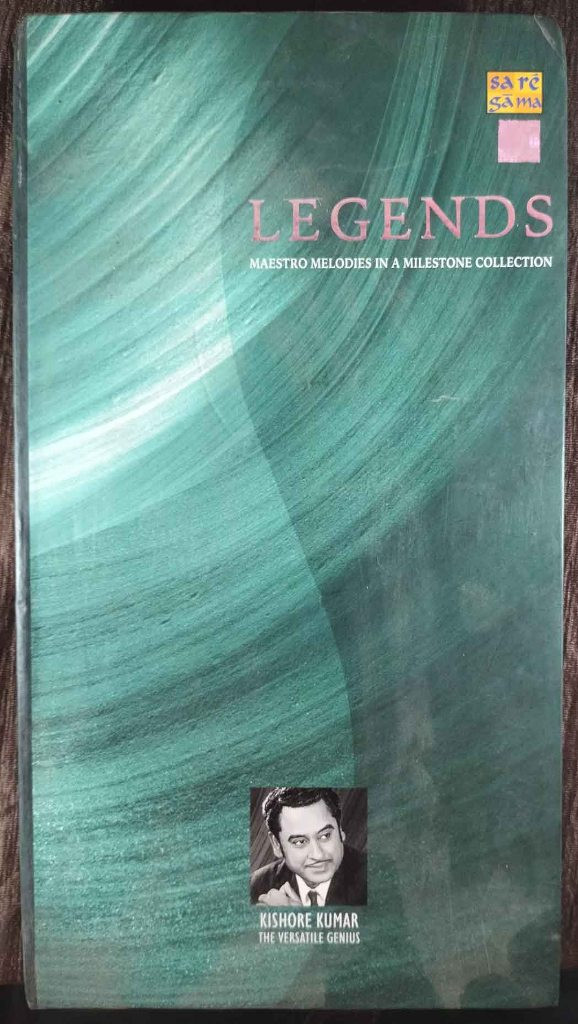 Kishore Kumar - Legends - Maestros Melodies In A Milestone Collection (1998) Compilation Pre-Owned SA RE GA MA, RPG Five Audio CD