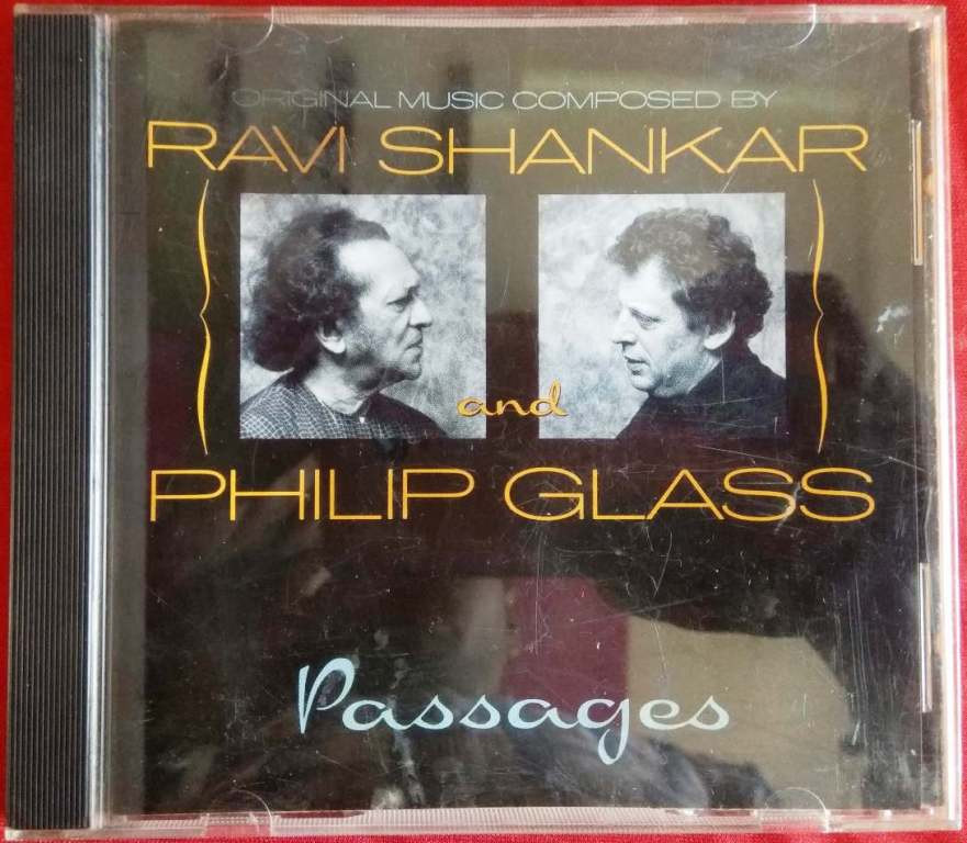 Ravi Shankar & Philip Glass - Passages (1990) Classical Pre-Owned Private Music Imported Audio CD