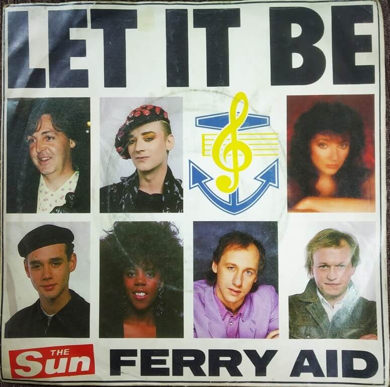 Ferry Aid - Let It Be (1987) NA Pre-Owned Vinyl, 7" SP Record