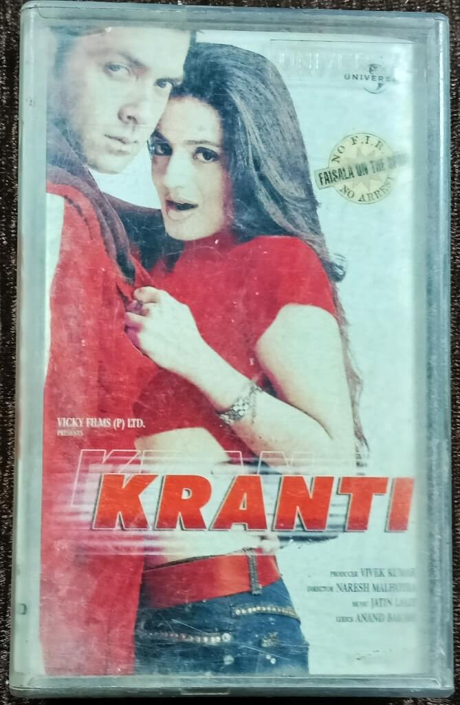Kranti (2001) Jatin-Lalit Pre-Owned Universal Audio Cassette
