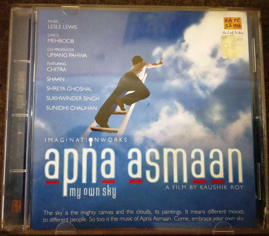 Apna Asmaan (2007) Lesle Lewis Pre-Owned Sa Re Ga Ma, RPG Audio CD