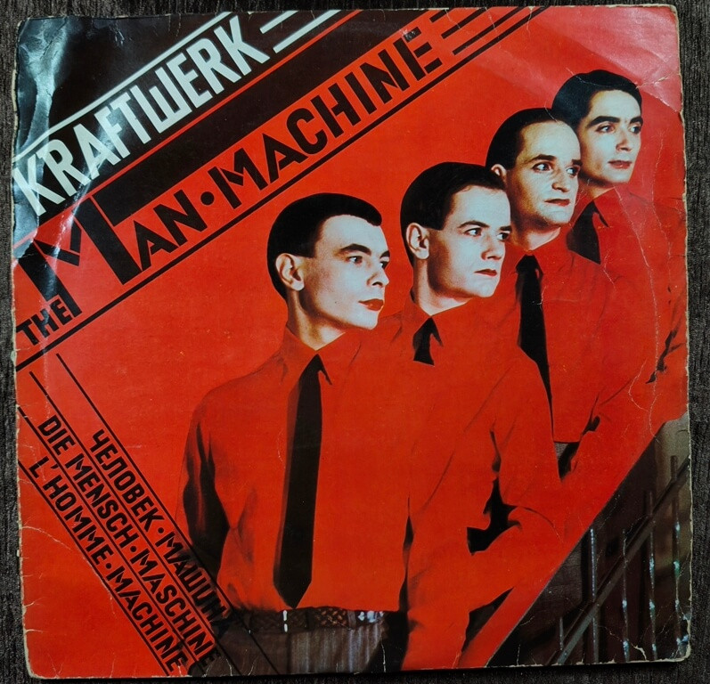 Kraftwerk – The Man-Machine (1978) Pre-Owned Capitol Records Vinyl, 12" LP Record