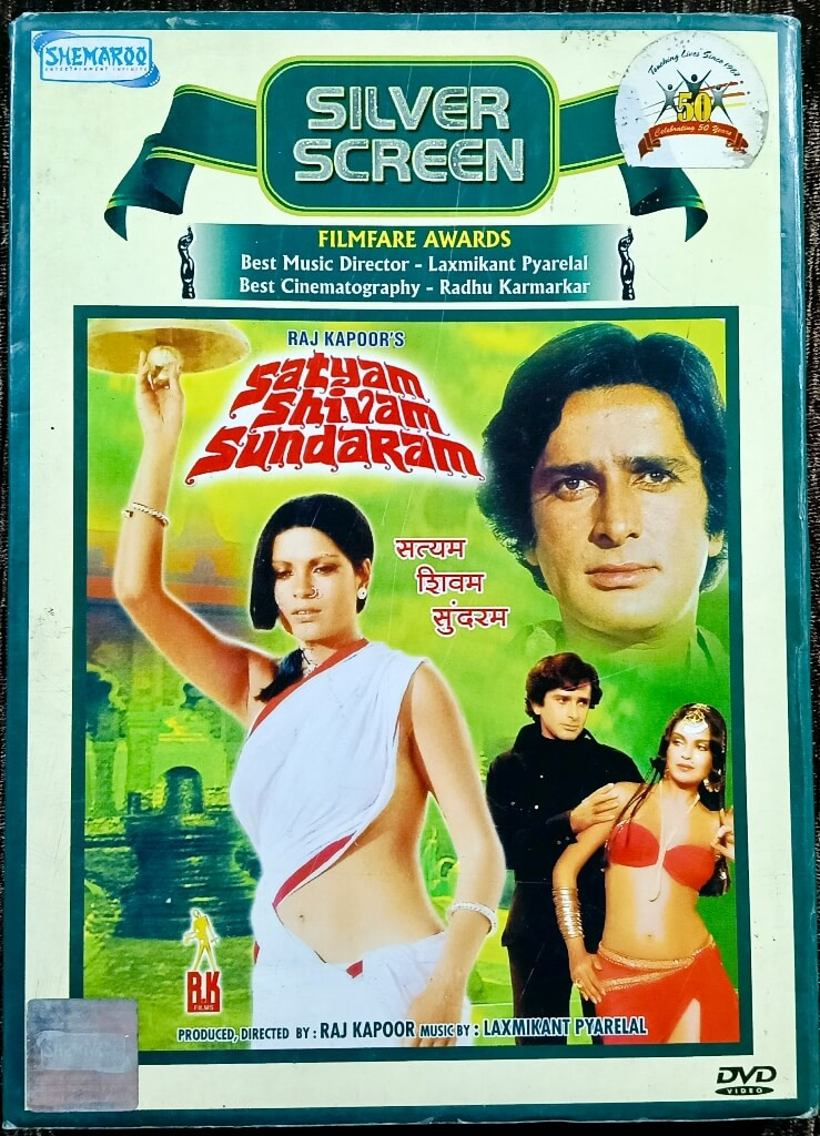 Satyam Shivam Sundram (1978) Director Raj Kapoor & Music Laxmikant-Pyarelal Pre-Owned Shemaroo DVD CD